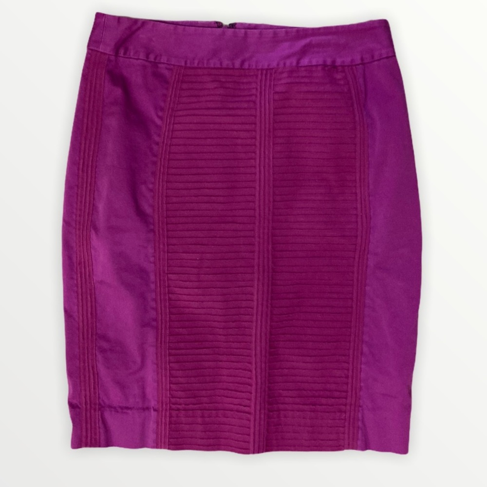 White House Black Market Textured Pencil Skirt